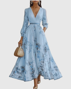 Siena™ | Elegant Pleated Maxi Dress