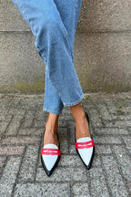 Lena™ | Two-Tone Pointed Comfort Slippers