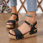 Freya™ | Chic Wedge Sandals