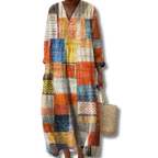 Victoria | Geometric comfort fit dress