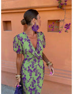 Lieke™ | Colorful Summer Print Dress
