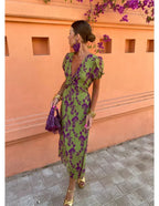 Lieke™ | Colorful Summer Print Dress