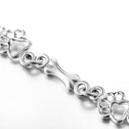 Liora™ | Paw &amp; Bone Charm Bracelet