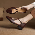 Brielle™ | Retro-Inspired Braided Strap Sandals