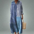 Sarah | Elegant geometric dress