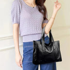 Susan™ | Luxury Minimalist Leather Shoulder Bag