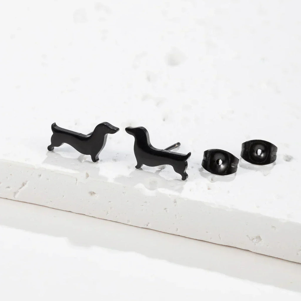 Marley™ | Dachshund Stud Earrings