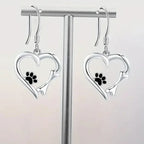 Calista™ | Heart Paw Dangle Earrings