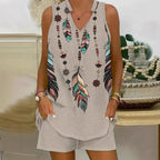 Aria™ | Boho Feather Lounge Set