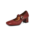 Nora™ | Elegant Strap Heels