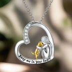 Emery™ | Heart Dog Pendant Necklace