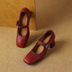 Nora™ | Elegant Strap Heels
