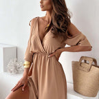 Olivia™ | Elegant Maxi Dress with Split