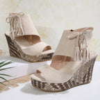 Mary™ | Boho Chic Woven Sandals
